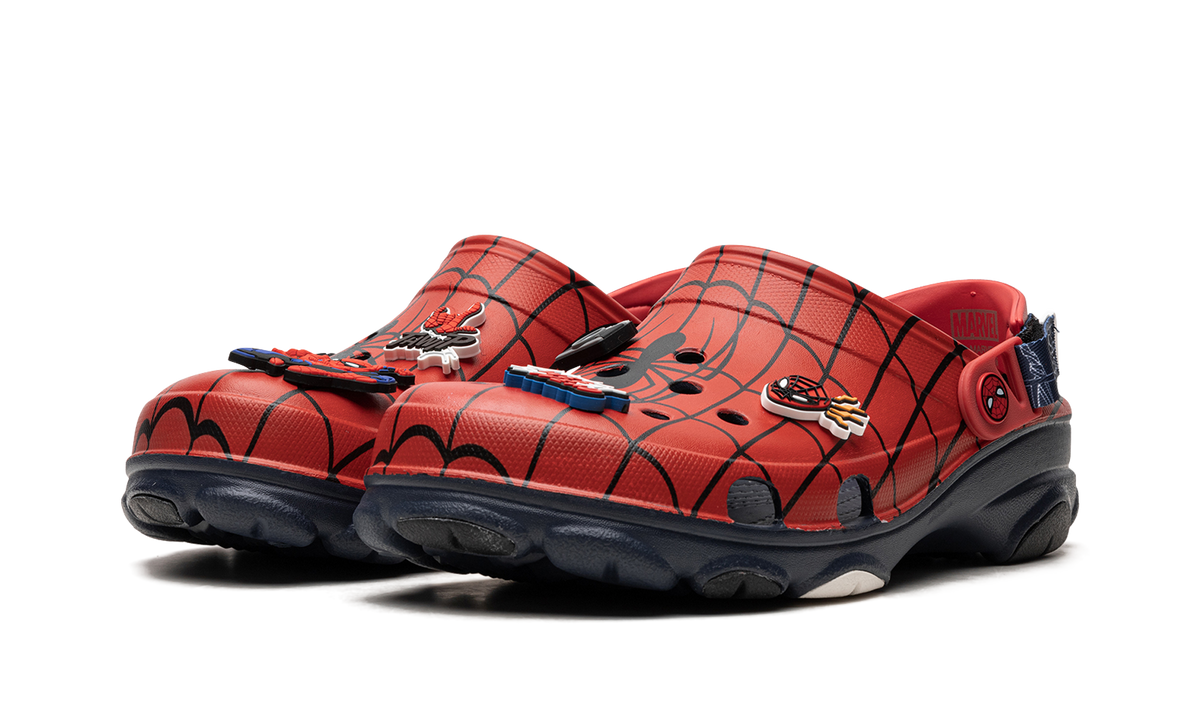 Overkicks - Crocs Classic All-Terrain Clog Marvel Spider-Man (208782-410) - vista trasera