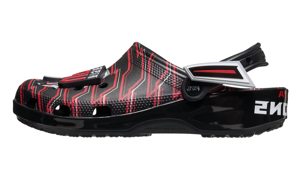 Overkicks - Crocs Classic Clog NFL Atlanta Falcons (213165-90H) - vista lateral