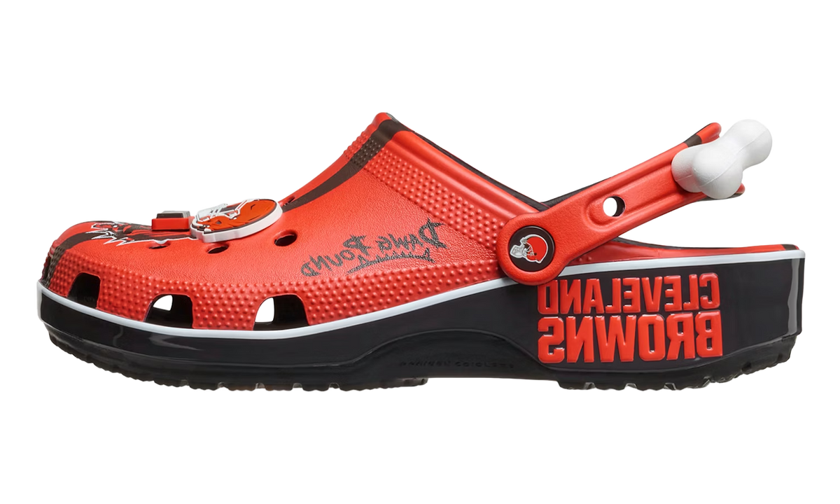 Overkicks - Crocs Classic Clog NFL Cleveland Browns (212741-90H) - vista lateral