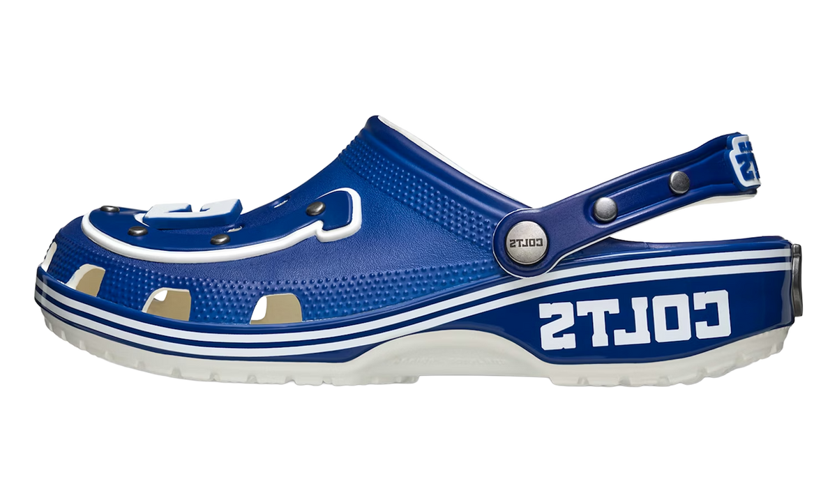Overkicks - Crocs Classic Clog NFL Indianapolis Colts (213168-90H) - vista lateral