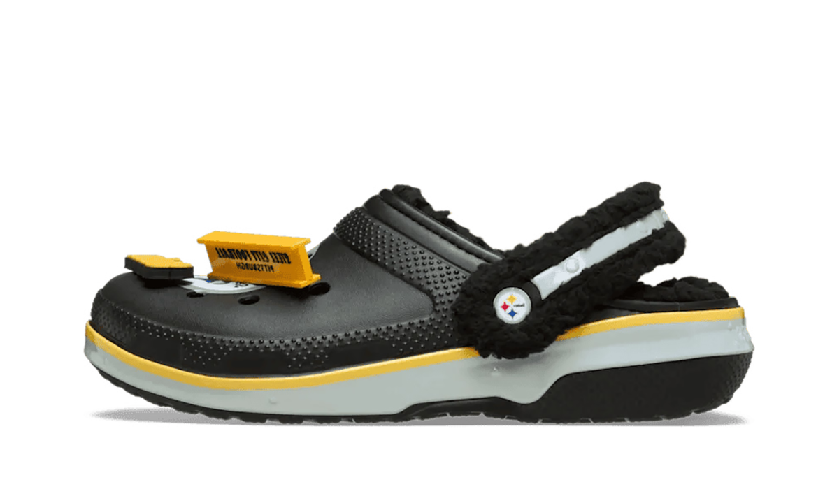 Overkicks - Crocs Classic Clog NFL Pittsburgh Steelers (212446-90H) - vista lateral