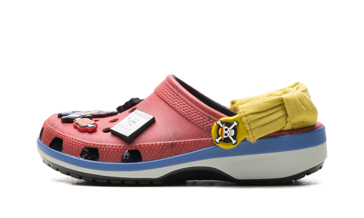 Overkicks - Crocs Classic Clog One Piece Monkey D. Luffy (212125-90H) - vista lateral