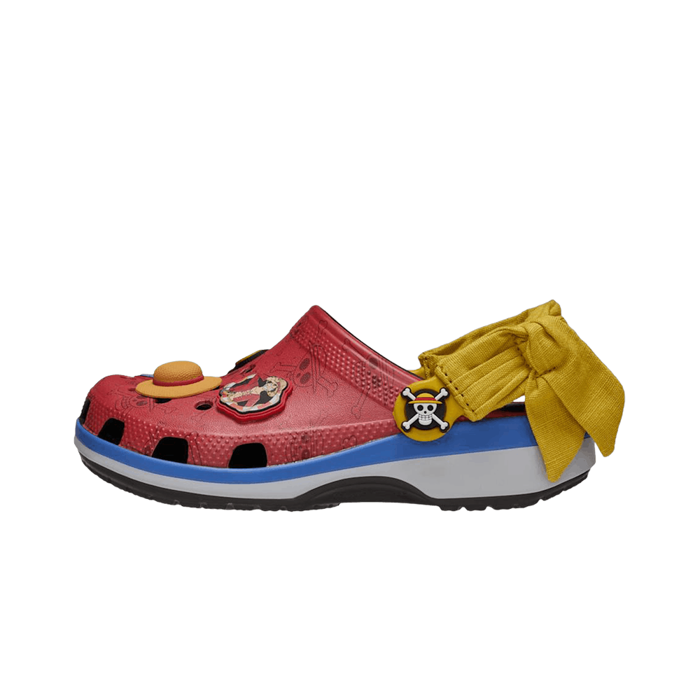 Overkicks - Crocs Classic Clog One Piece Monkey D. Luffy (Kids) (212127-90H) - vista lateral