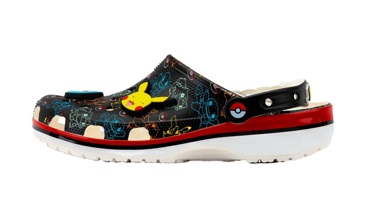 Overkicks - Crocs Classic Clog Pokémon Starters (Kids) (211344-90H) - vista lateral