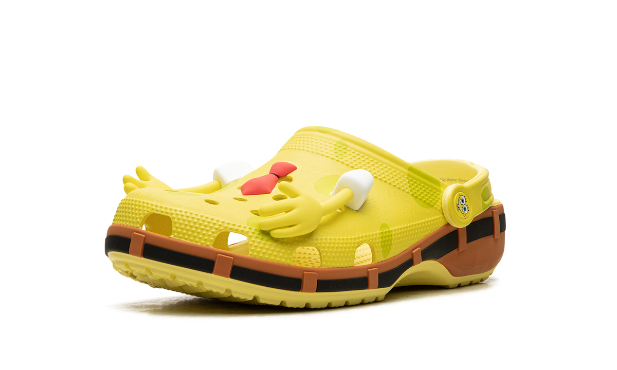 Overkicks - Crocs Classic Clog SpongeBob SquarePants (209824-7HD) - detalle suela
