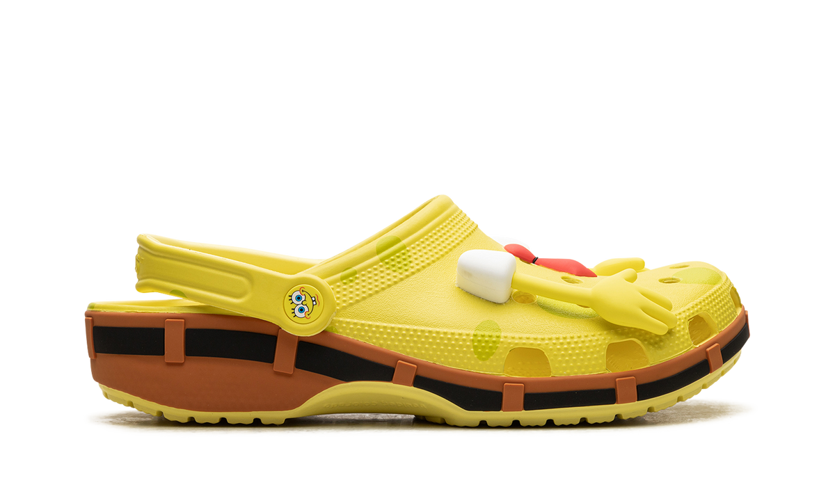 Overkicks - Crocs Classic Clog SpongeBob SquarePants (209824-7HD) - detalle talon
