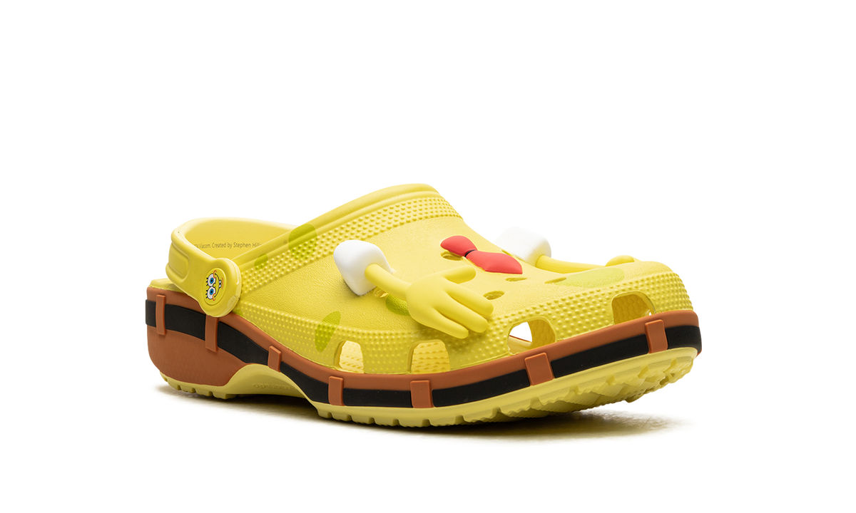 Overkicks - Crocs Classic Clog SpongeBob SquarePants (209824-7HD) - detalle lateral interior