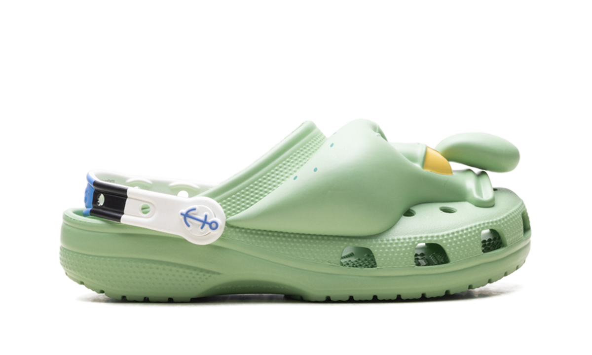 Overkicks - Crocs Classic Clog SpongeBob SquarePants Squidward (212350-90H) - detalle talon