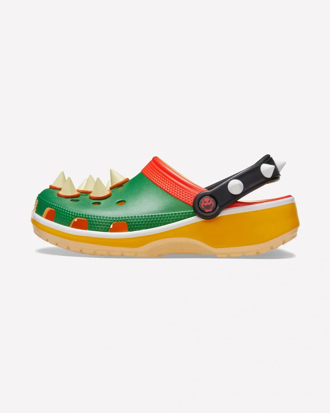 Overkicks - Crocs Classic Clog Super Mario Bros. Bowser (212135-90H) - vista lateral