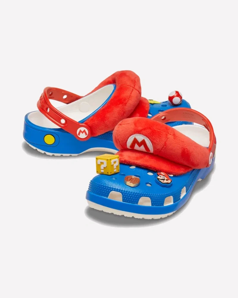 Overkicks - Crocs Classic Clog Super Mario Bros. Mario (212134-90H) - vista lateral