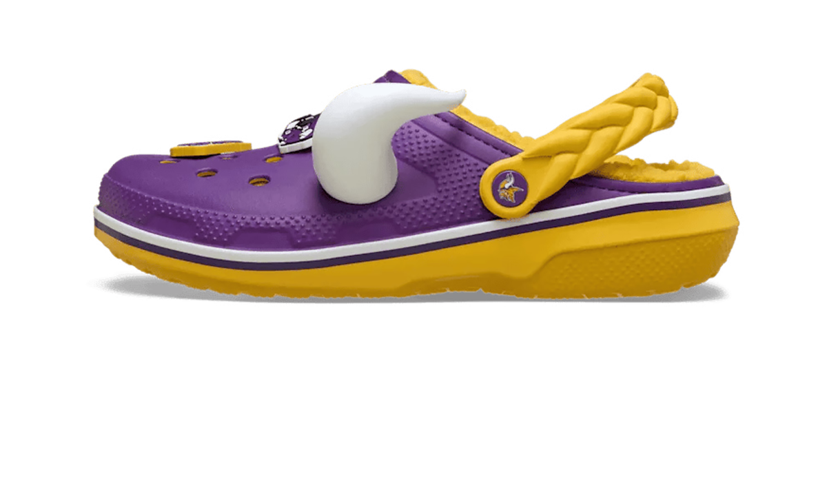 Overkicks - Crocs Classic Lined Clog NFL Minnesota Vikings (212735-90H) - vista lateral