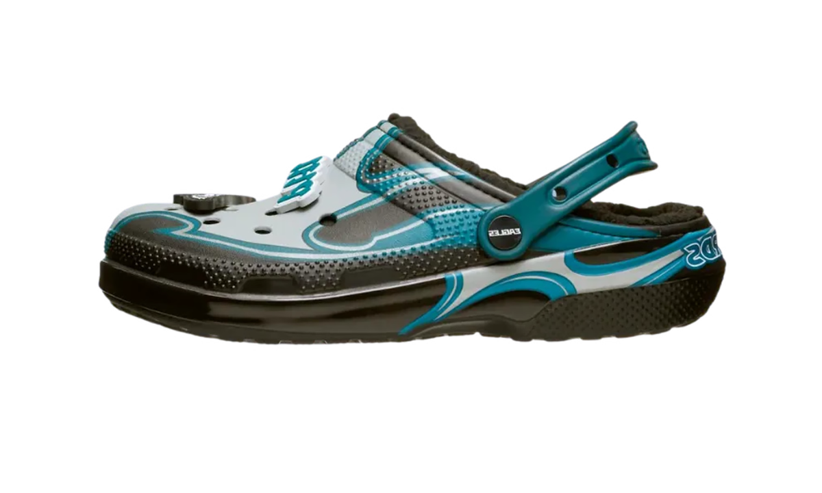 Overkicks - Crocs Classic Lined Clog NFL Philadelphia Eagles (212443-90H) - vista lateral