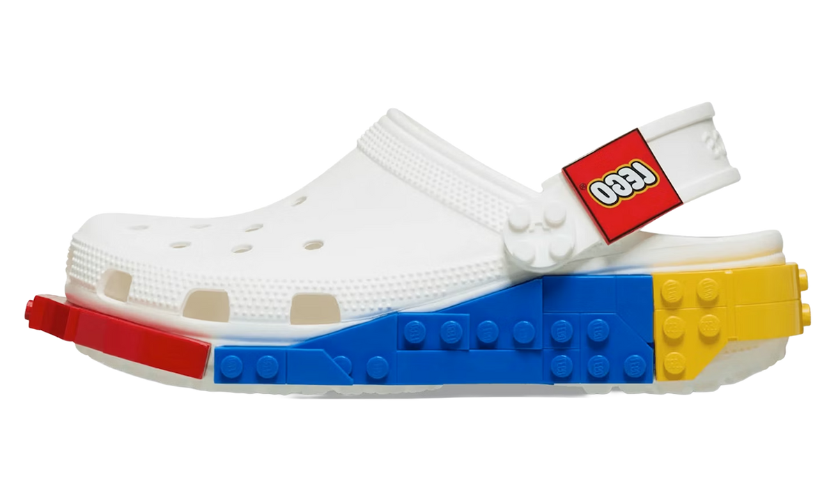 Overkicks - Crocs Creativity Clog LEGO White (213811-100/211873-100) - vista lateral