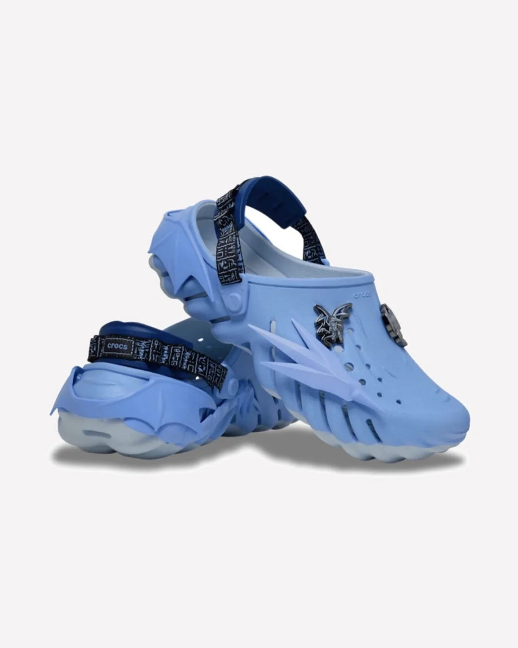 Overkicks - Crocs Echo Clog Yu-Gi-Oh! Blue-Eyes White Dragon (213732-90H) - imagen 2