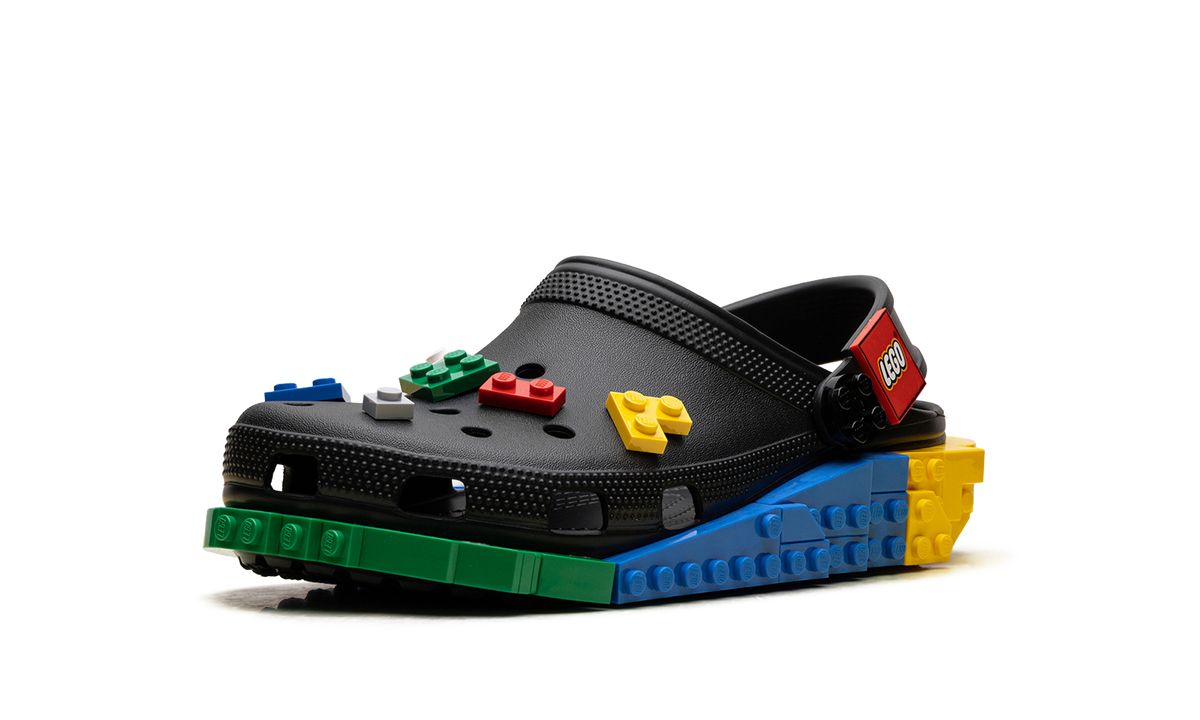 Overkicks - Crocs Masterbrand Creativity Clog LEGO Black Multi (213655-90H/212388-90H) - detalle suela