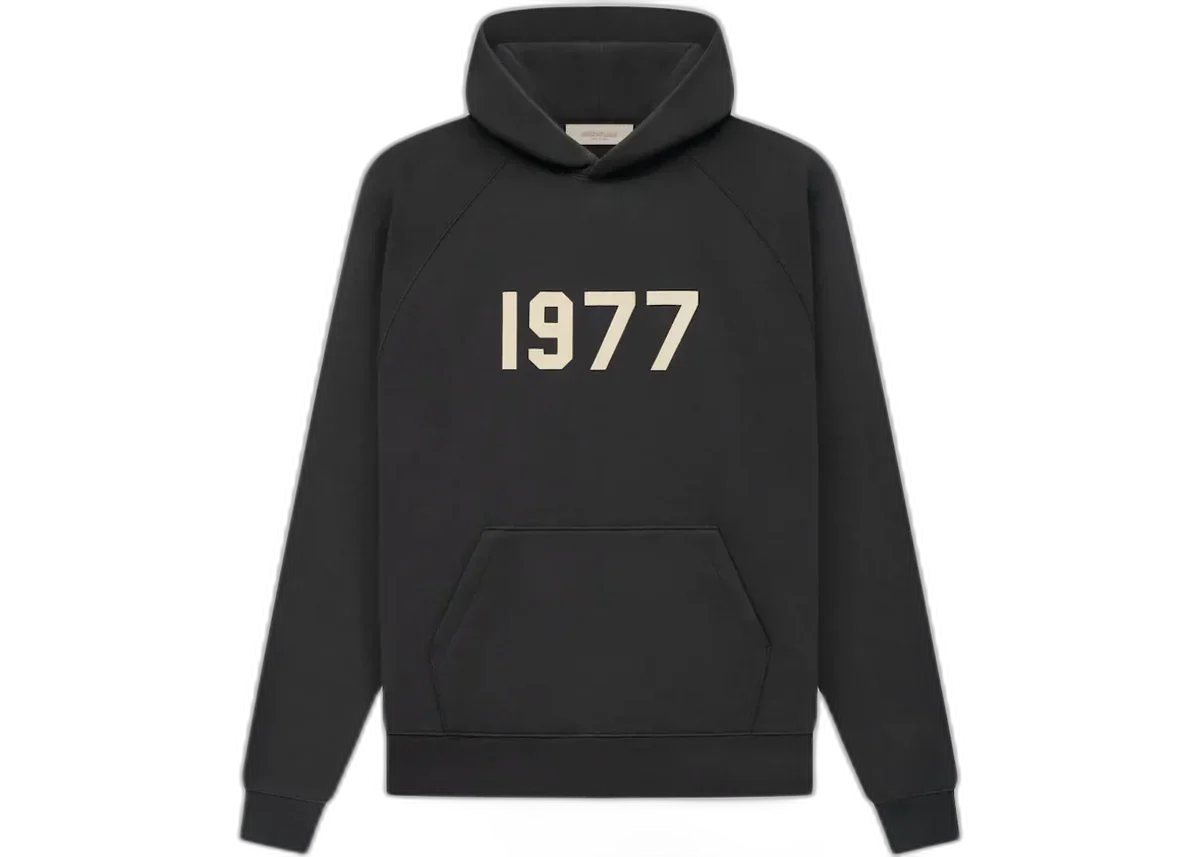 Overkicks - Fear of God Essentials Hoodie 1977 Iron (192BT212050F) - vista frontal