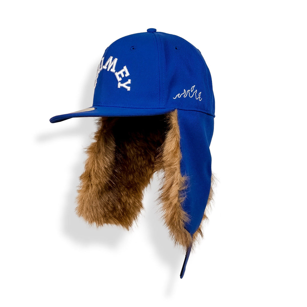 Overkicks - Gorra The Infamous Fur Trapper Fited Royal Blue (GTFC465-RBLU) - imagen 6