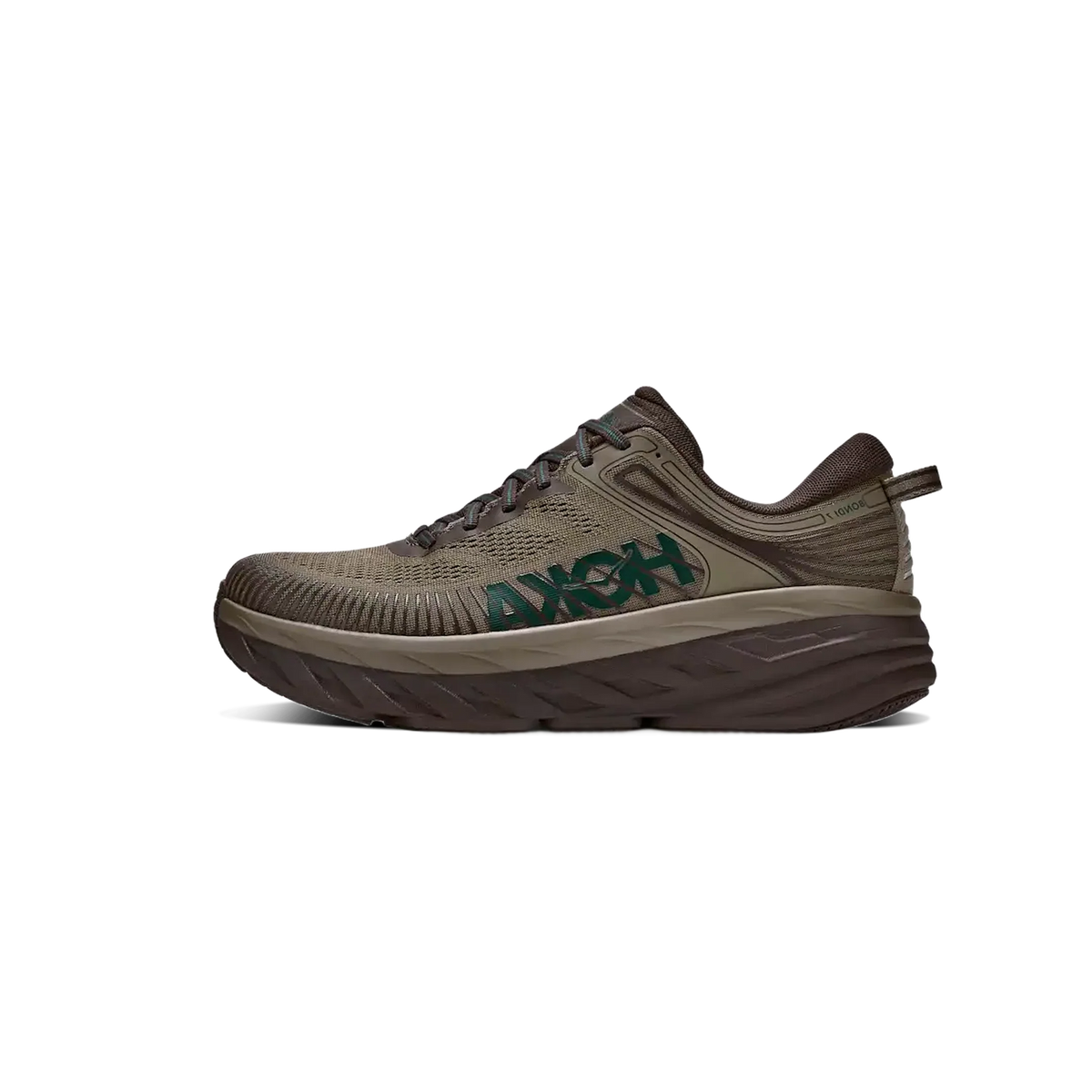 Overkicks - Hoka Bondi 7 Antique Olive (1110518-ALV) - vista lateral