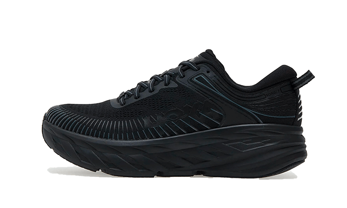Overkicks - Hoka One One Bondi 7 Black (1110518-BBLC) - vista lateral