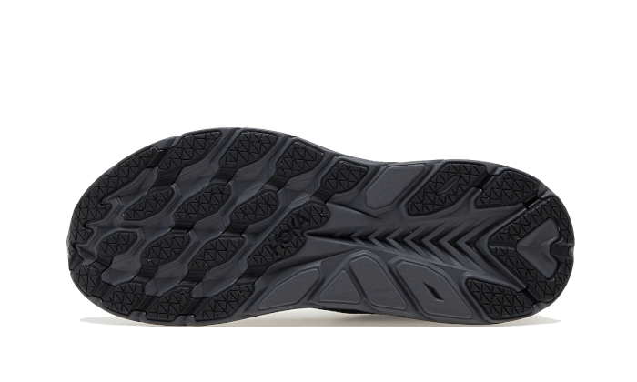 Overkicks - Hoka One One Bondi 7 Black White (1110518-BWHT) - vista trasera