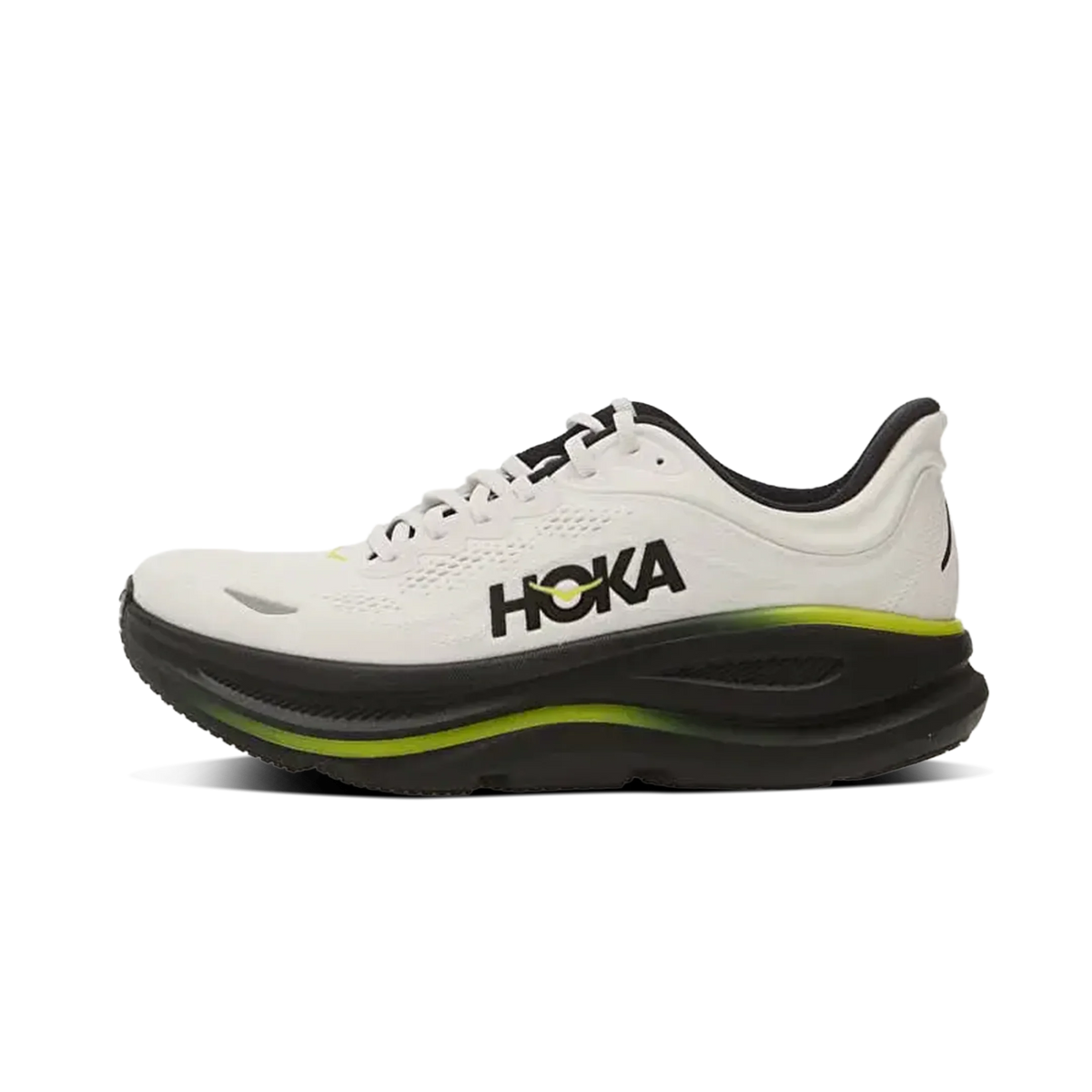 Overkicks - Hoka One One Bondi 9 White Citrus (1162011-WTCT) - vista lateral