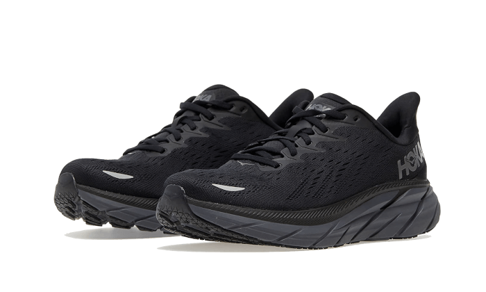 Overkicks - Hoka One One Clifton 8 Black (1119393-BBLC) - vista trasera
