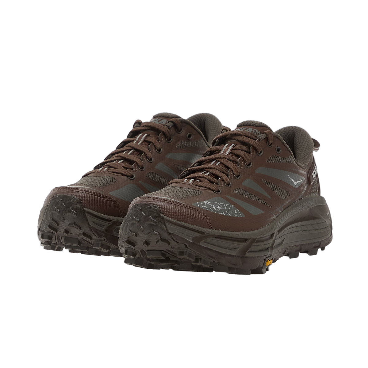 Overkicks - Hoka One One Mafate Speed 2 Asphalt Grey Walnut (1126851-AYW) - detalle talon
