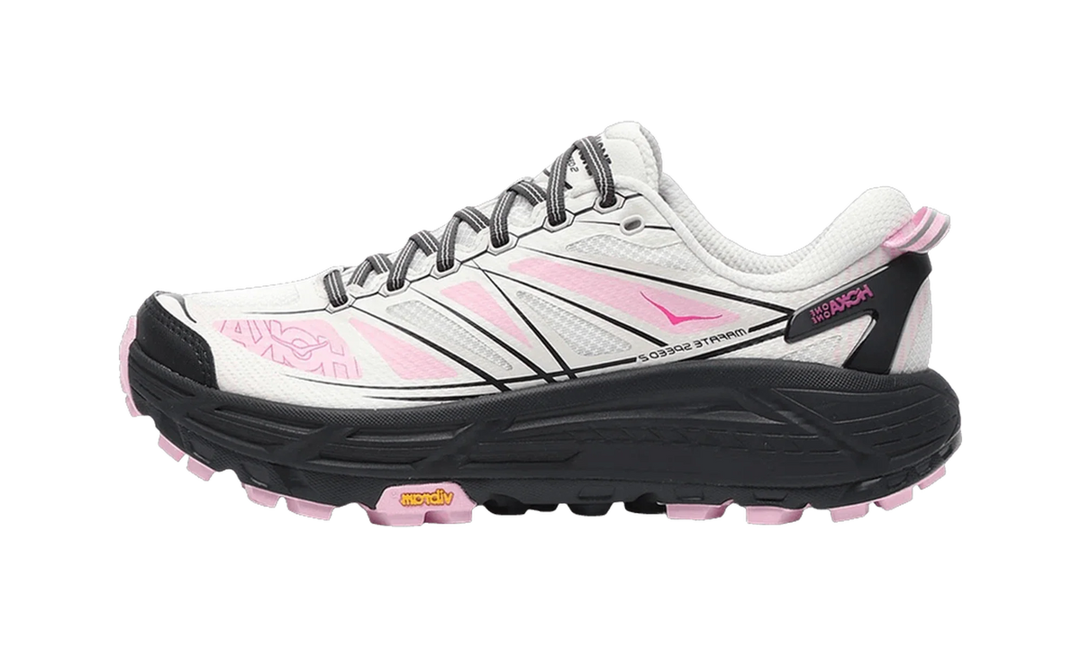 Overkicks - Hoka One One Mafate Speed 2 Grout Carbon Black (1126851-GTCR) - vista lateral
