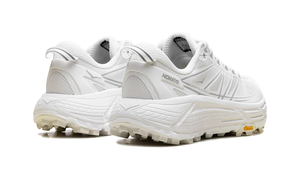 Overkicks - Hoka One One Mafate Speed 2 White Lunar Rock (All Gender) (1126851-WLRC) - par completo