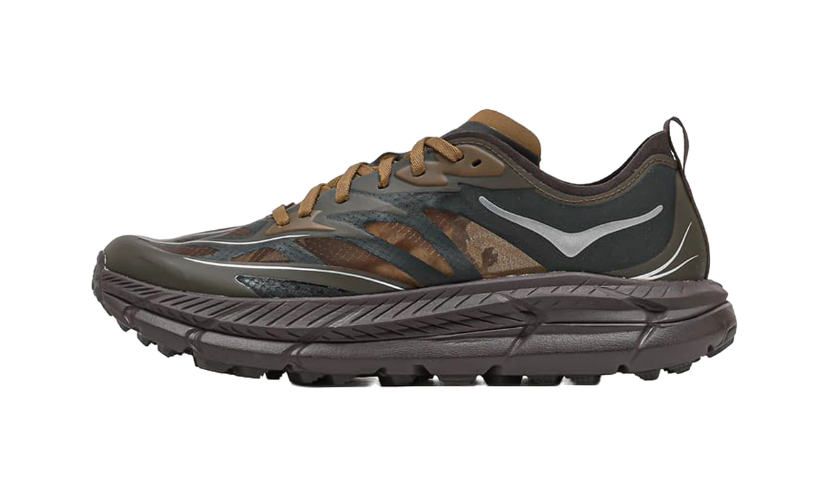 Overkicks - Hoka One One Mafate Speed 4 Lite Tree Bark Cast Iron (1168450-TCS) - vista lateral
