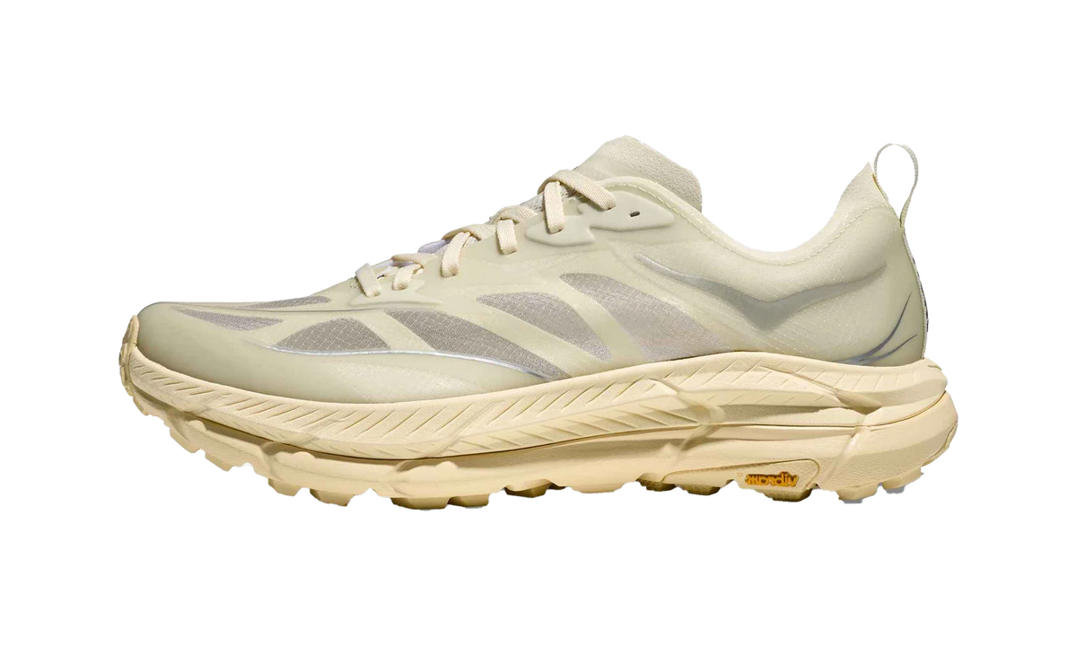 Overkicks - Hoka One One Mafate Speed 4 Lite Truffle Salt Vintage Yellow (1168450-TVN) - vista lateral