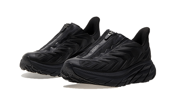 Overkicks - Hoka One One Project Clifton Triple Black (1127924-BBLC) - vista trasera