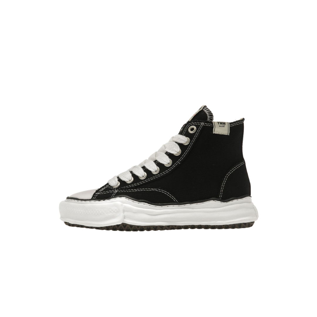Overkicks - Maison Mihara Yasuhiro Peterson OG Sole Canvas High Black (A01FW701-BLK) - vista lateral