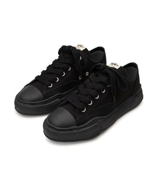 Overkicks - Maison Mihara Yasuhiro Peterson OG Sole Canvas Low Black Black (A01FW702-BLKBLK) - imagen 2