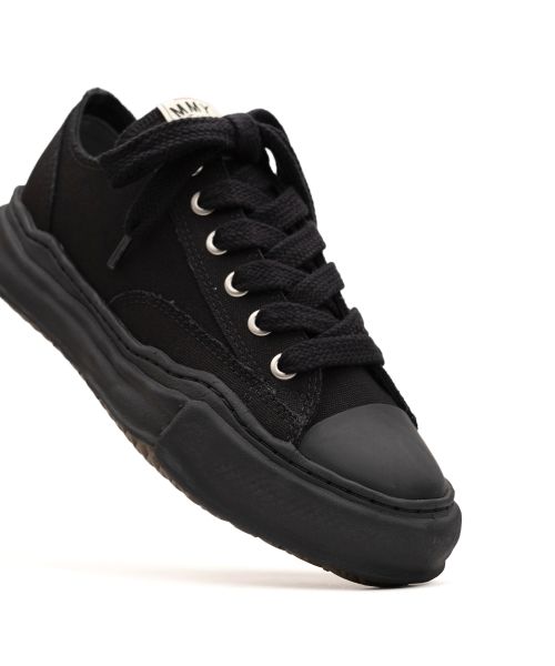 Overkicks - Maison Mihara Yasuhiro Peterson OG Sole Canvas Low Black Black (A01FW702-BLKBLK) - imagen 6