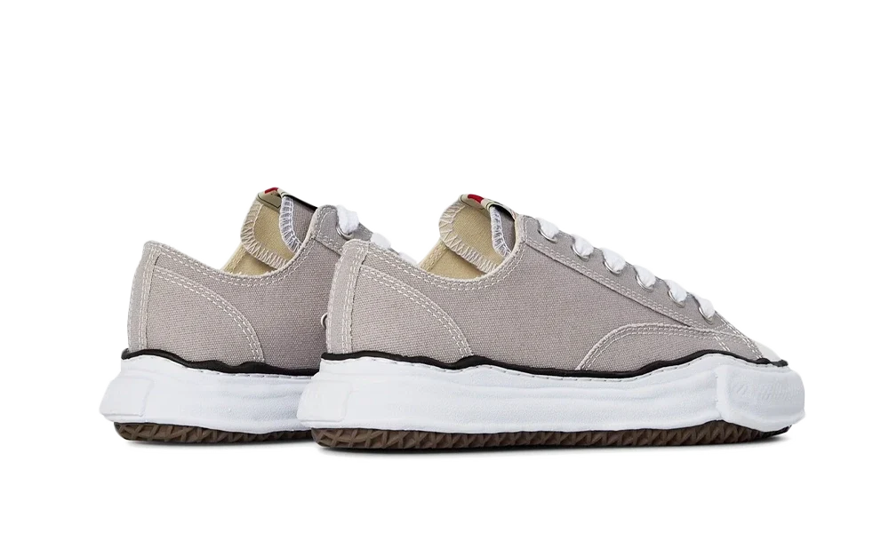Overkicks - Maison Mihara Yasuhiro Peterson OG Sole Canvas Low Grey (A01FW702-GRY) - vista trasera