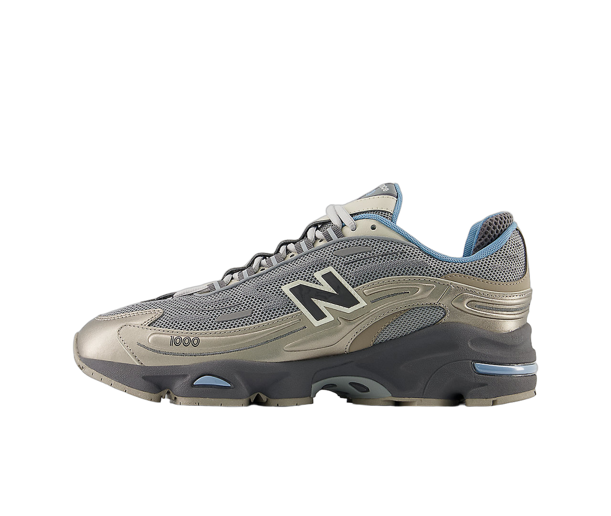 Overkicks - New Balance 1000 Arid Stone Slate Grey (M1000DH) - vista lateral