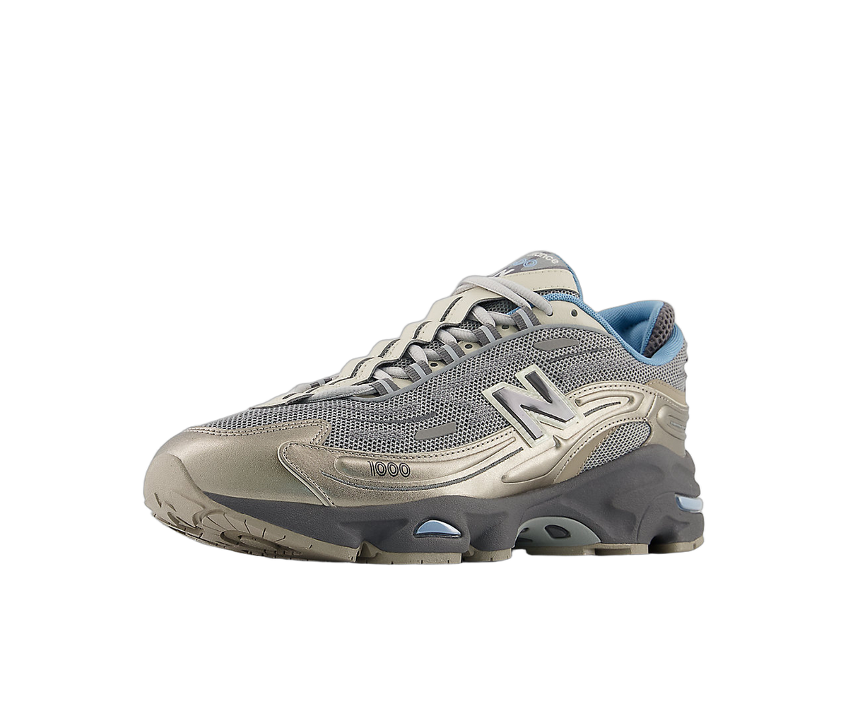 Overkicks - New Balance 1000 Arid Stone Slate Grey (M1000DH) - vista trasera