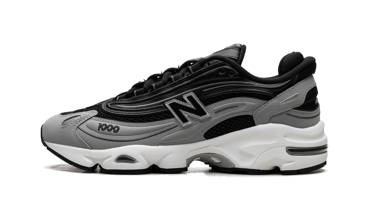 Overkicks - New Balance 1000 Black Grey (M1000A) - vista lateral