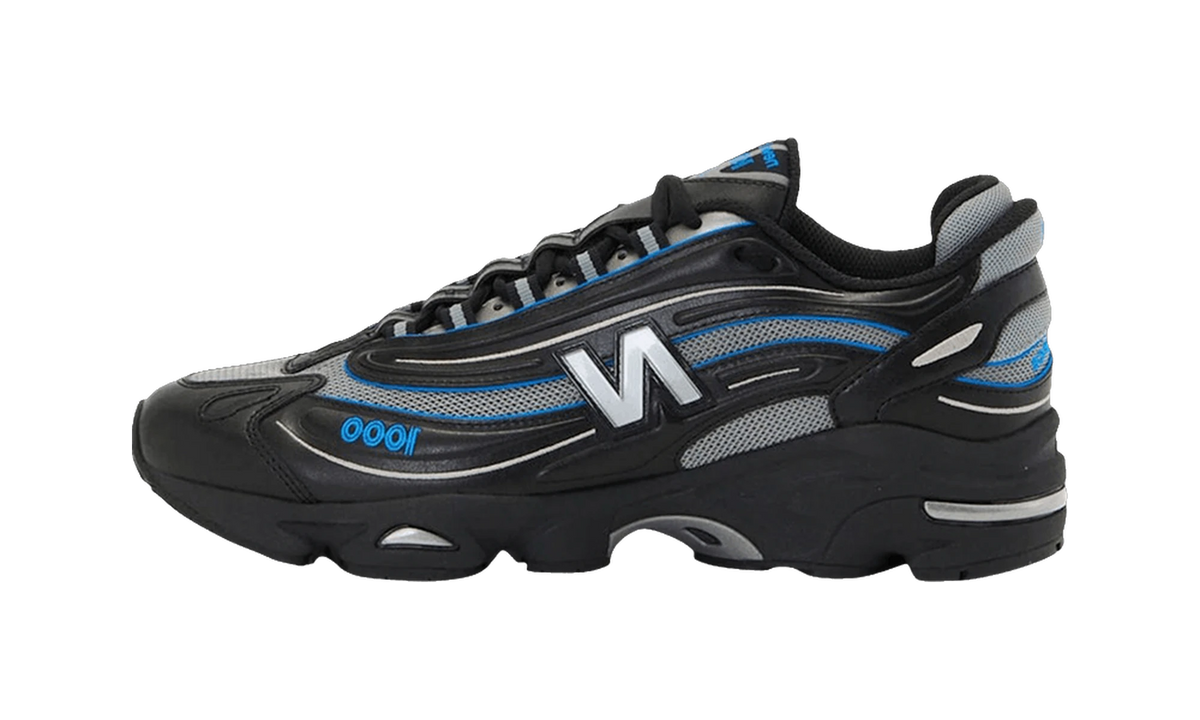 Overkicks - New Balance 1000 Black Grey Blue (M1000ZDO) - vista lateral