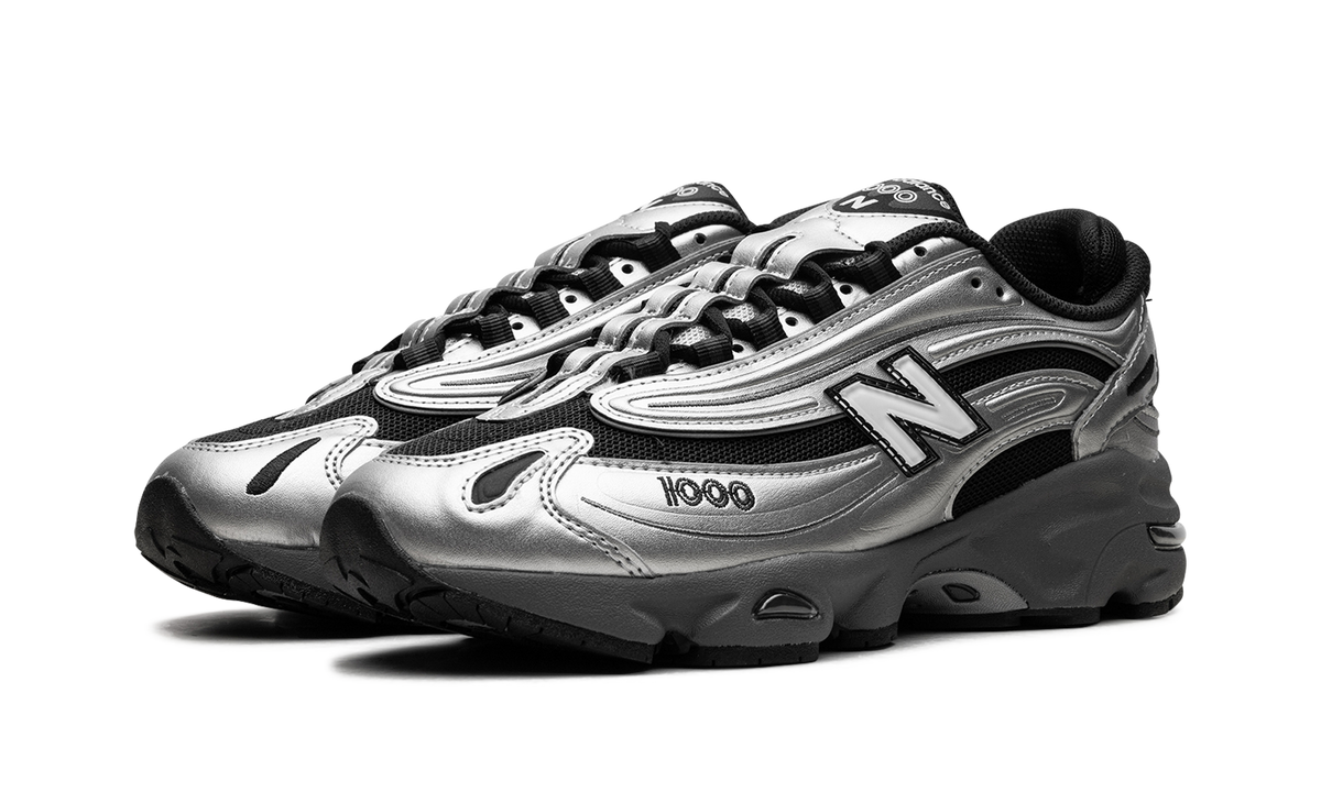 Overkicks - New Balance 1000 Black Silver Metallic (M1000EGR) - vista trasera