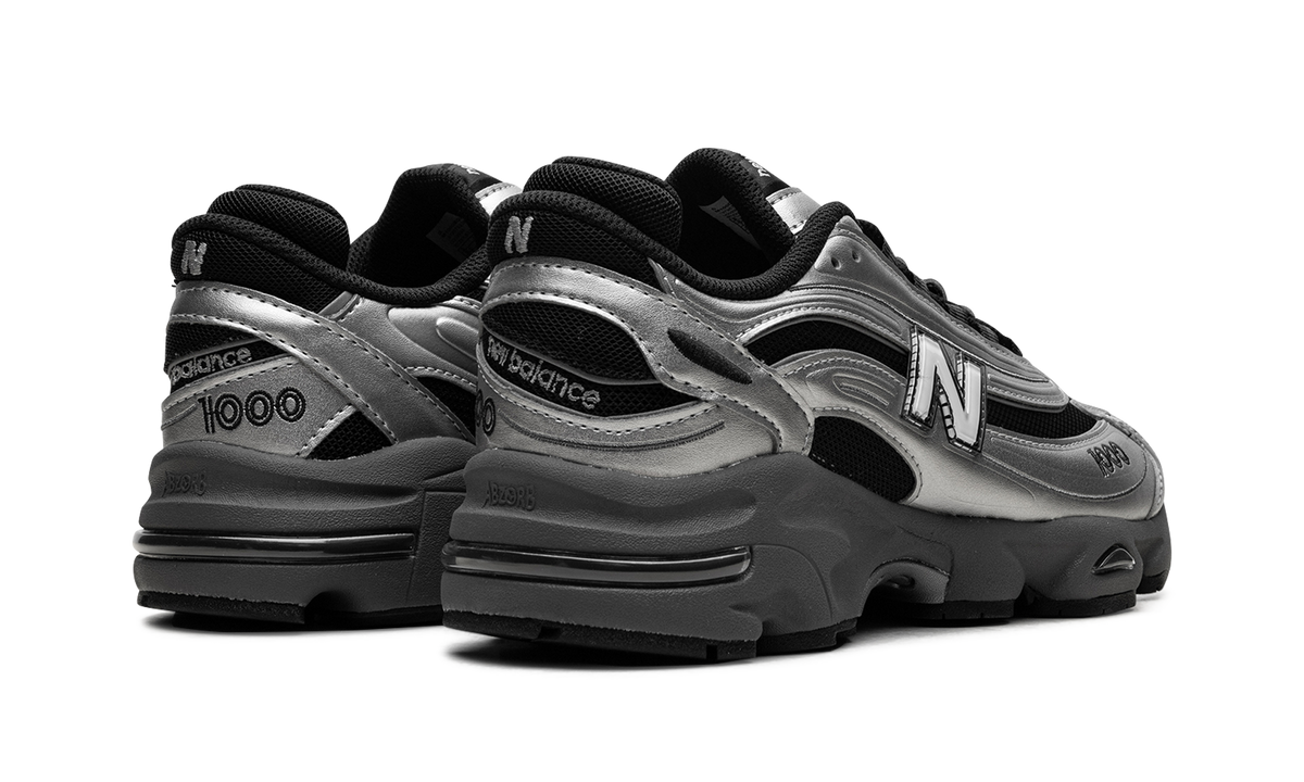 Overkicks - New Balance 1000 Black Silver Metallic (M1000EGR) - par completo