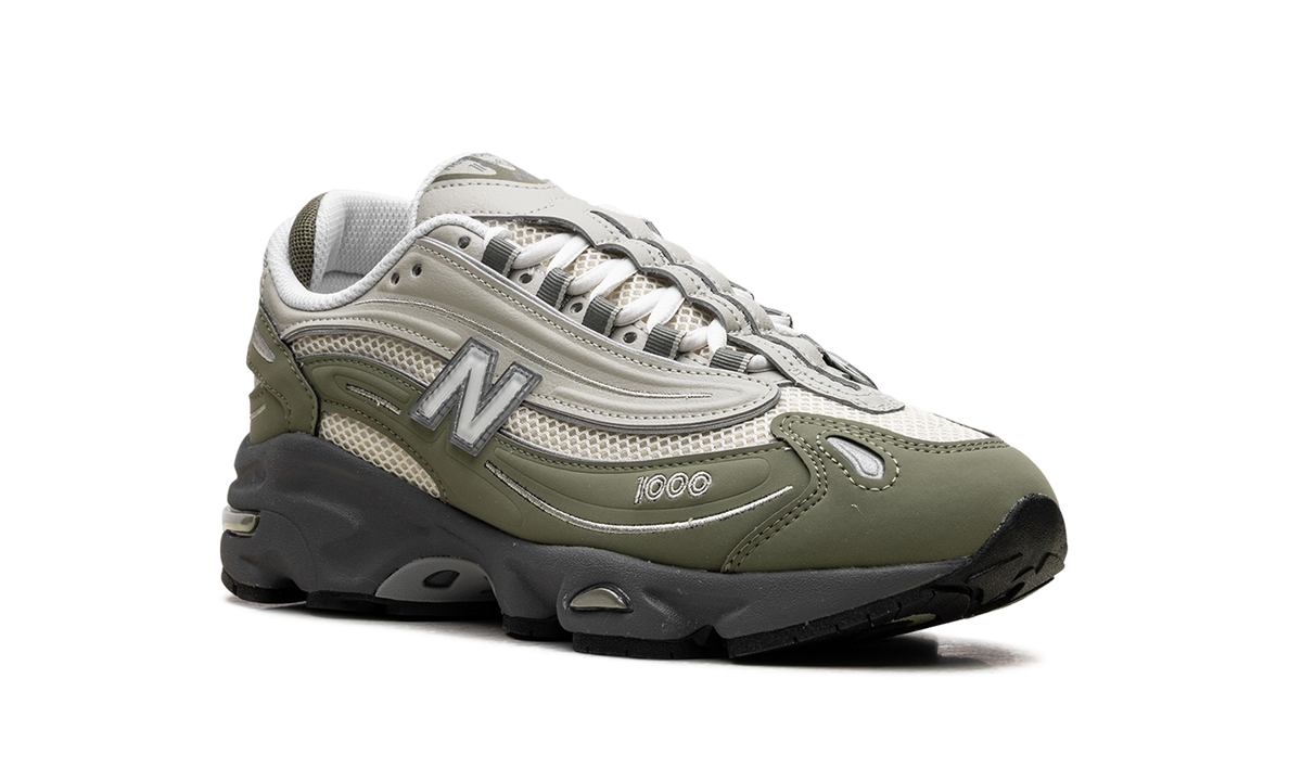 Overkicks - New Balance 1000 Dark Olivine (M1000MEO) - detalle lateral interior