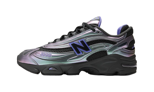 Overkicks - New Balance 1000 Faded Black Electric Indigo (U10004WR) - vista lateral