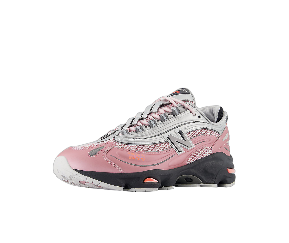 Overkicks - New Balance 1000 Pink Metallic Silver (M1000U) - vista trasera