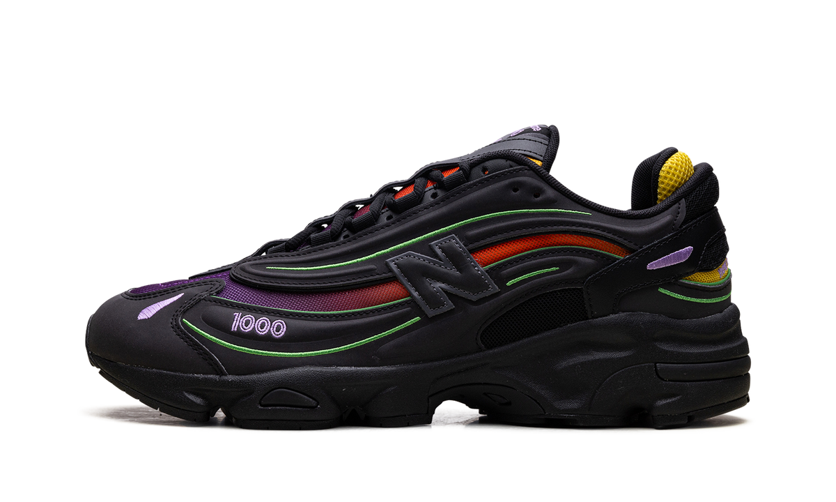Overkicks - New Balance 1000 Reflective Black Multi-Color (M1000TP) - vista lateral