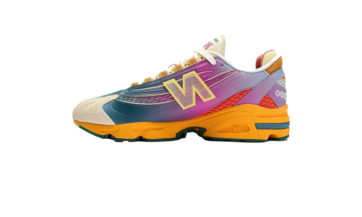 Overkicks - New Balance 1000 Salehe Bembury Fog Be The Cloud Berry (M1000CL) - vista lateral