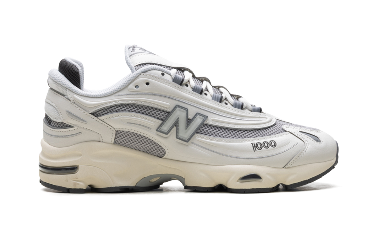 Overkicks - New Balance 1000 Sea Salt Grey (M1000MEW) - detalle talón