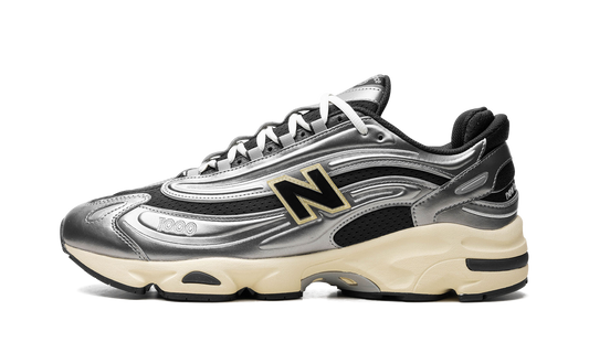 Overkicks - New Balance 1000 Silver Metallic (M1000SL) - vista lateral