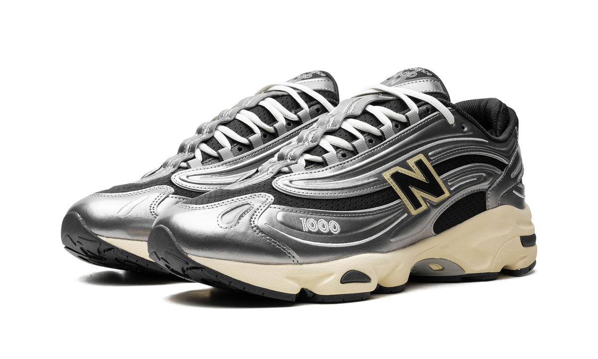 Overkicks - New Balance 1000 Silver Metallic (M1000SL) - vista trasera